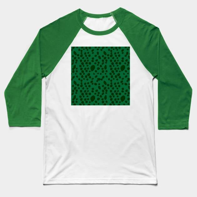 Flashback to Early Works: Flora or Fauna? (MD23SMR013) Baseball T-Shirt by Maikell Designs